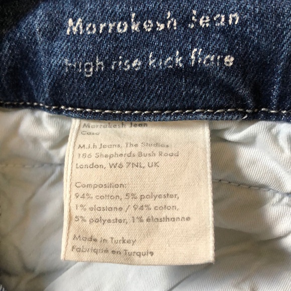 M.i.h. Jeans Marrakesh High Rise Kick Flare - Picture 8 of 9